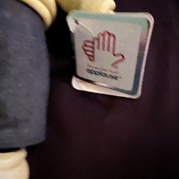 Vintage Mickey Mouse Club Mickey Applause Rubber Plush Doll Figure - Picture 13 of 13